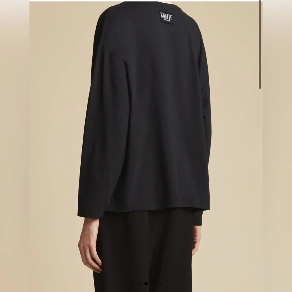 Khaite Imogen LS t-shirt in Medium - Picture 2 of 12